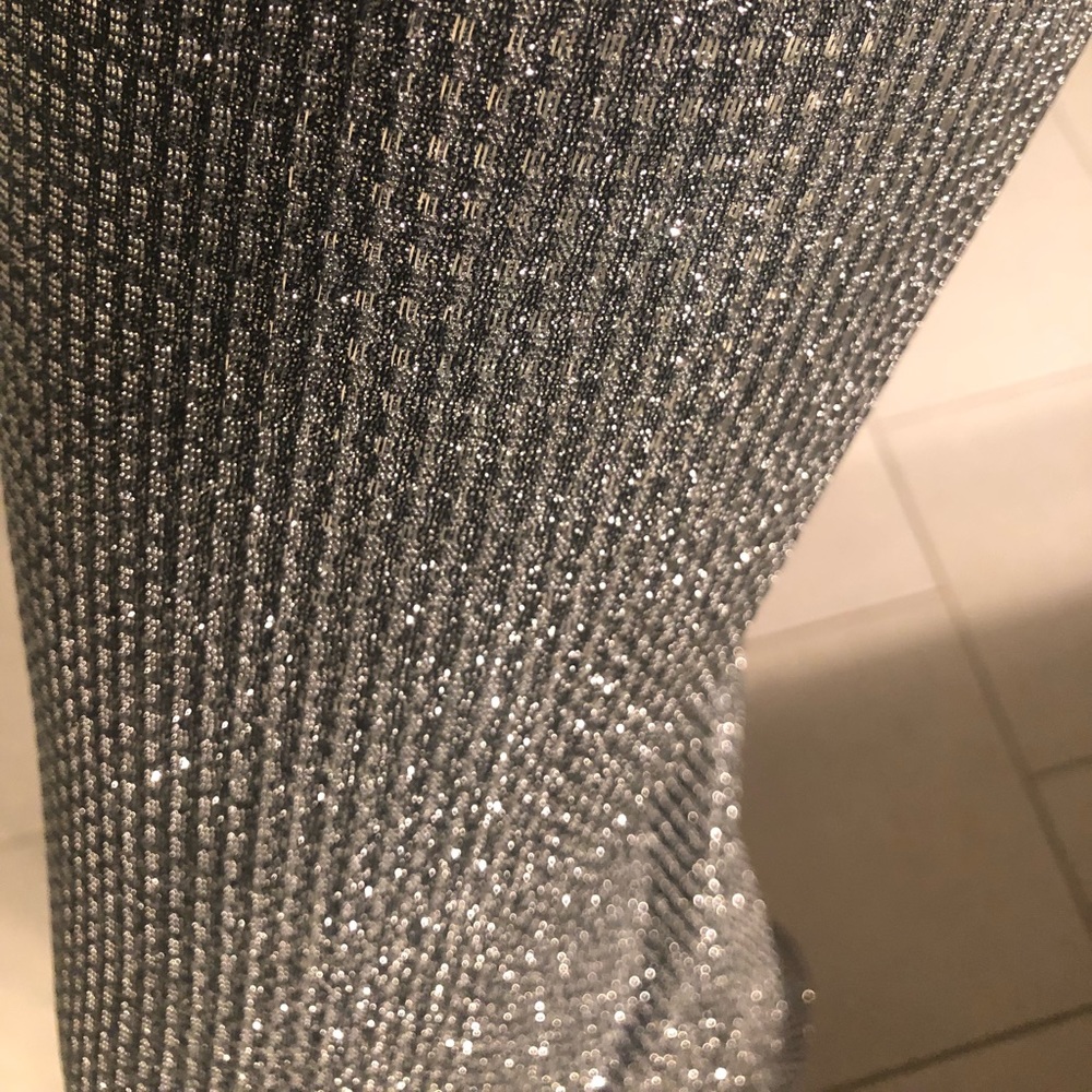 Silver wide leg pants  (Price open to negotiation) - Picture 2 of 3